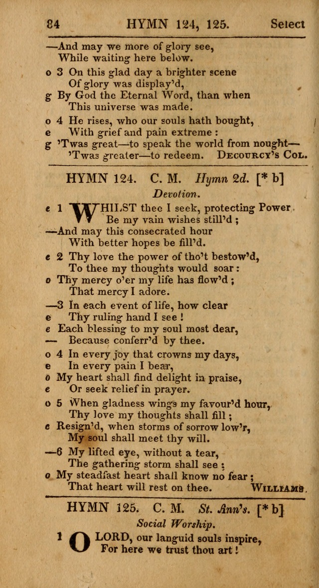 Select Hymns from Other Authors, Selected Harmony Together with Directions for Musical Expression. 2nd ed. page 84