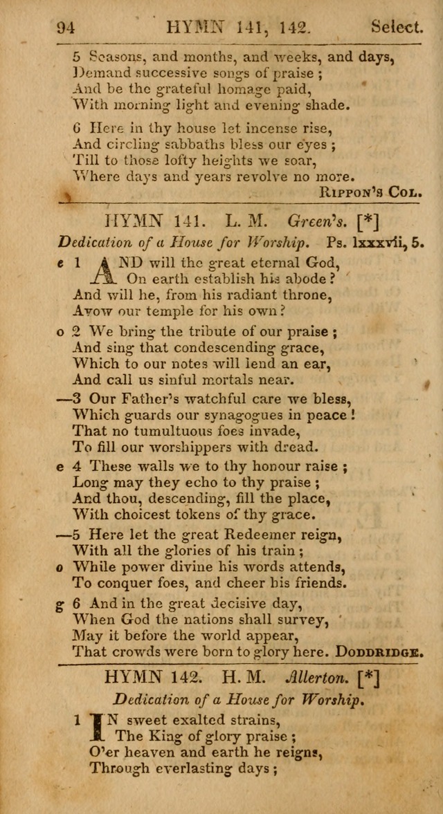 Select Hymns from Other Authors, Selected Harmony Together with Directions for Musical Expression. 2nd ed. page 94