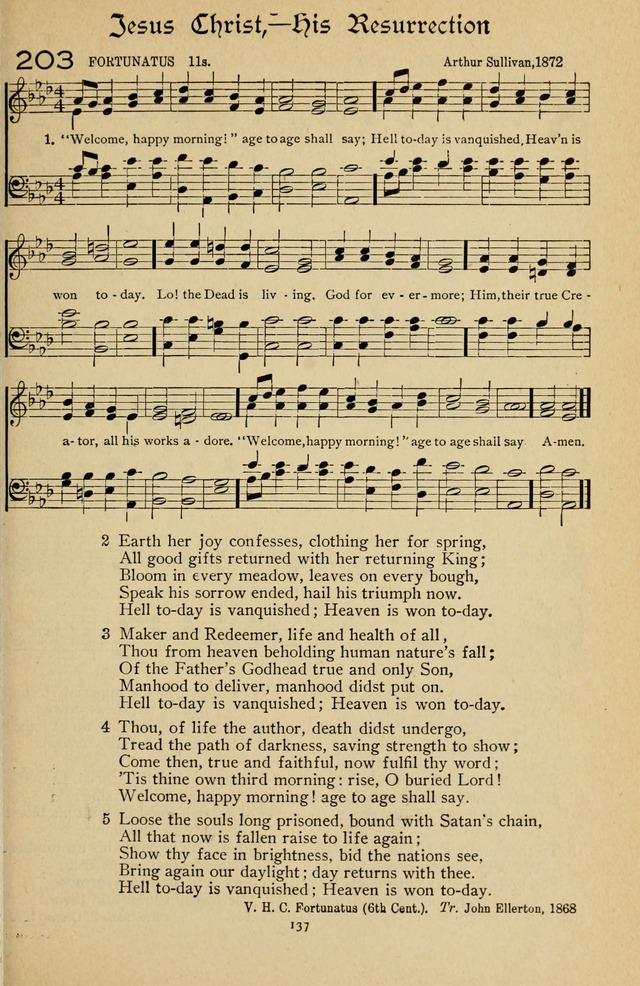 The Sanctuary Hymnal, published by Order of the General Conference of the United Brethren in Christ page 138