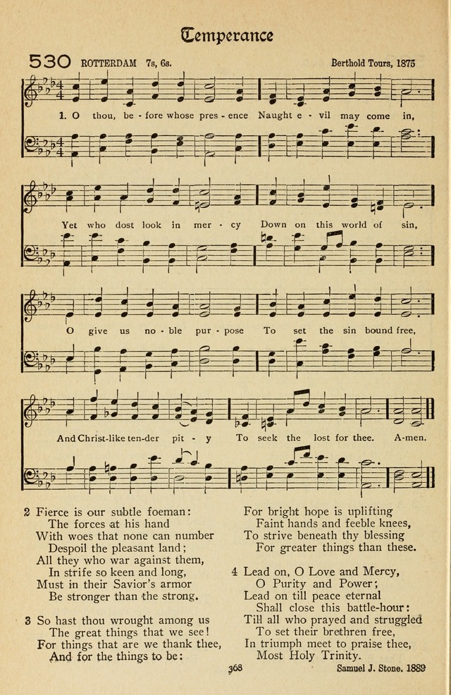 The Sanctuary Hymnal, published by Order of the General Conference of the United Brethren in Christ page 369