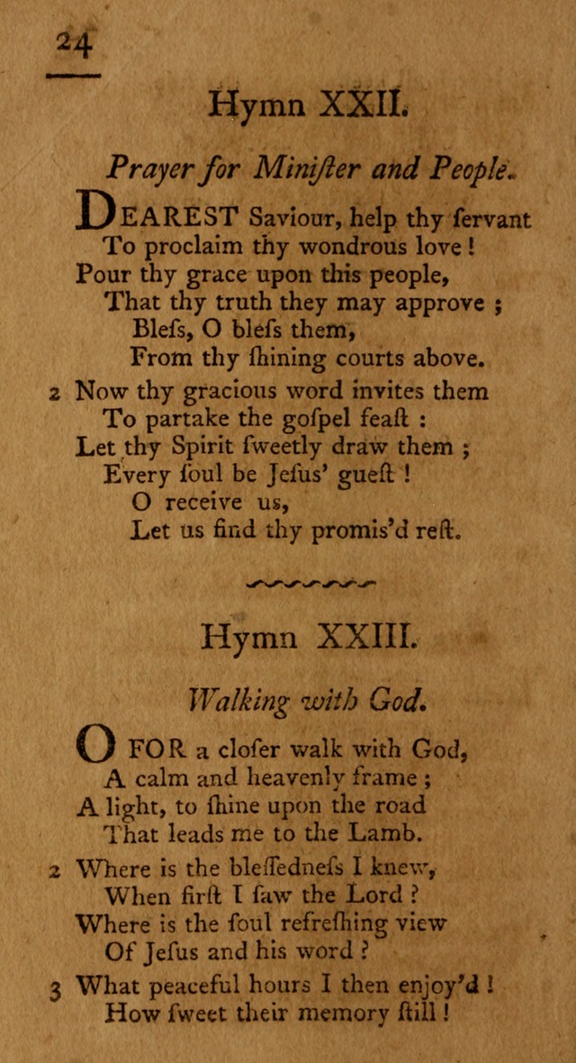 Society hymns, original and selected on evangelical and experimental subjects page 27