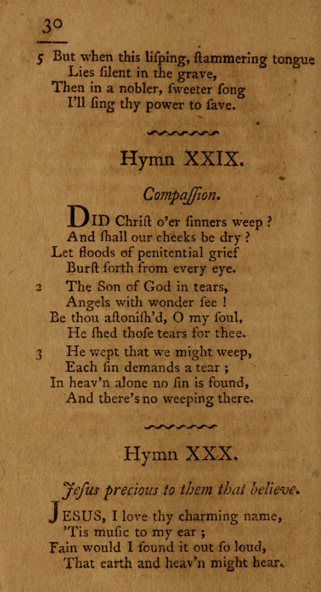 Society hymns, original and selected on evangelical and experimental subjects page 33