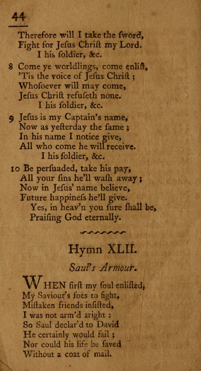 Society hymns, original and selected on evangelical and experimental subjects page 47