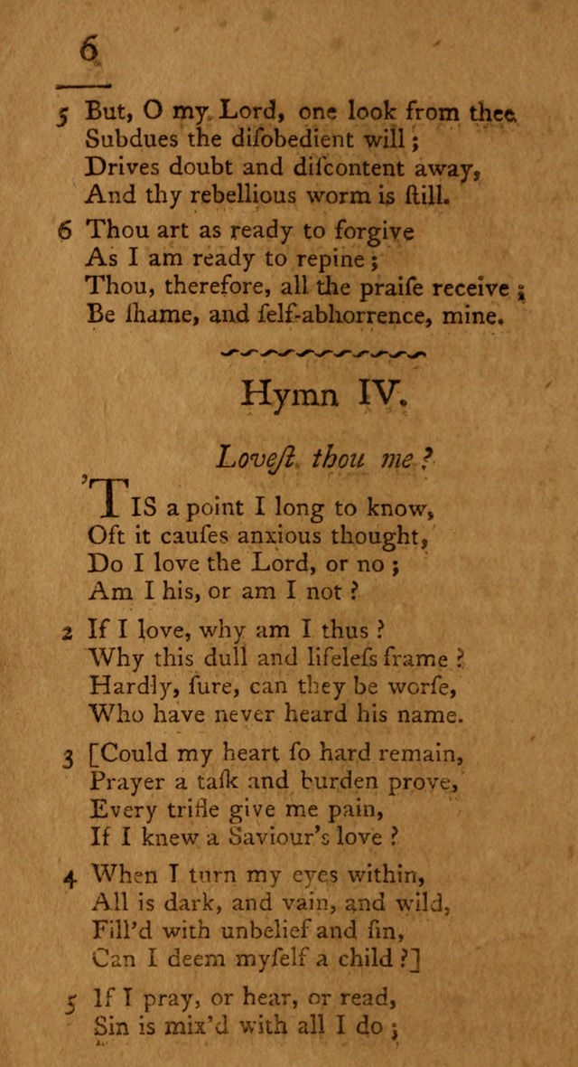 Society hymns, original and selected on evangelical and experimental subjects page 9