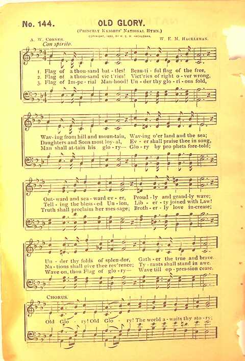 Sing His Praise: for the church, Sunday school and all religious assemblies page 146