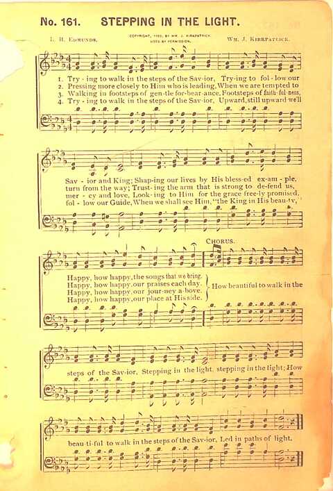 Sing His Praise: for the church, Sunday school and all religious assemblies page 163