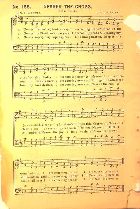 Sing His Praise: for the church, Sunday school and all religious assemblies page 202