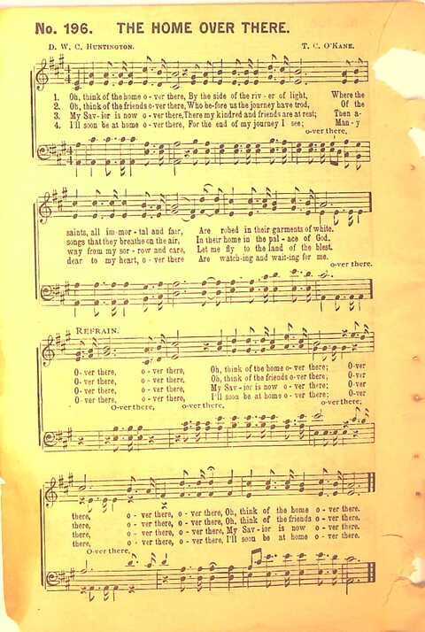 Sing His Praise: for the church, Sunday school and all religious assemblies page 210