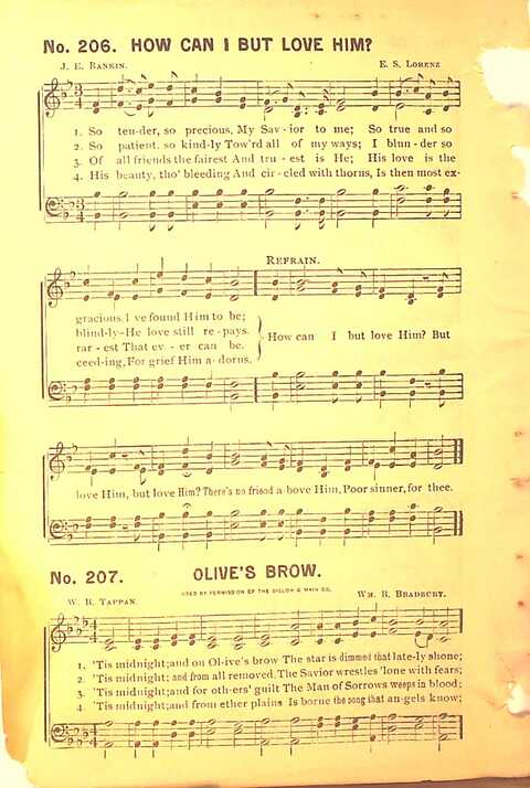 Sing His Praise: for the church, Sunday school and all religious assemblies page 220