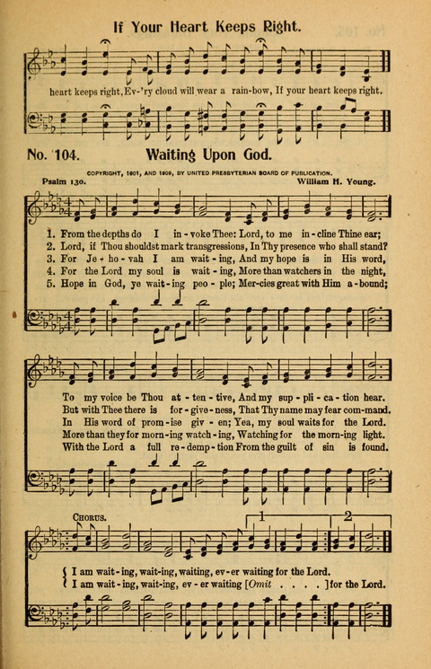 Select Hymns and Psalms: for the Church and Sunday School page 103