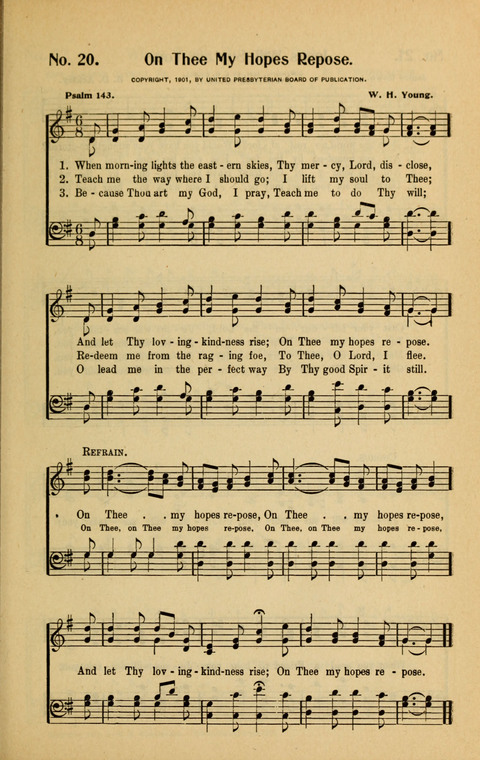 Select Hymns and Psalms: for the Church and Sunday School page 19