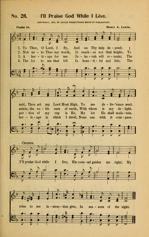 Select Hymns and Psalms: for the Church and Sunday School page 27