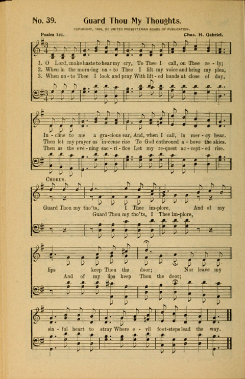 Select Hymns and Psalms: for the Church and Sunday School page 38