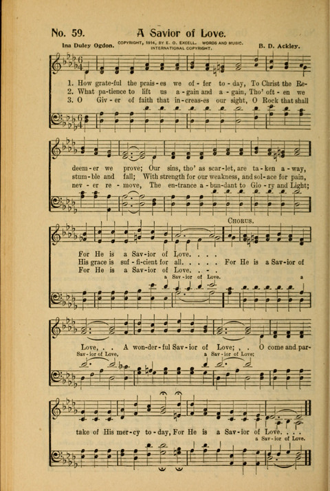 Select Hymns and Psalms: for the Church and Sunday School page 58