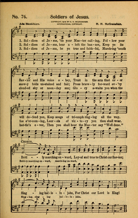 Select Hymns and Psalms: for the Church and Sunday School page 75