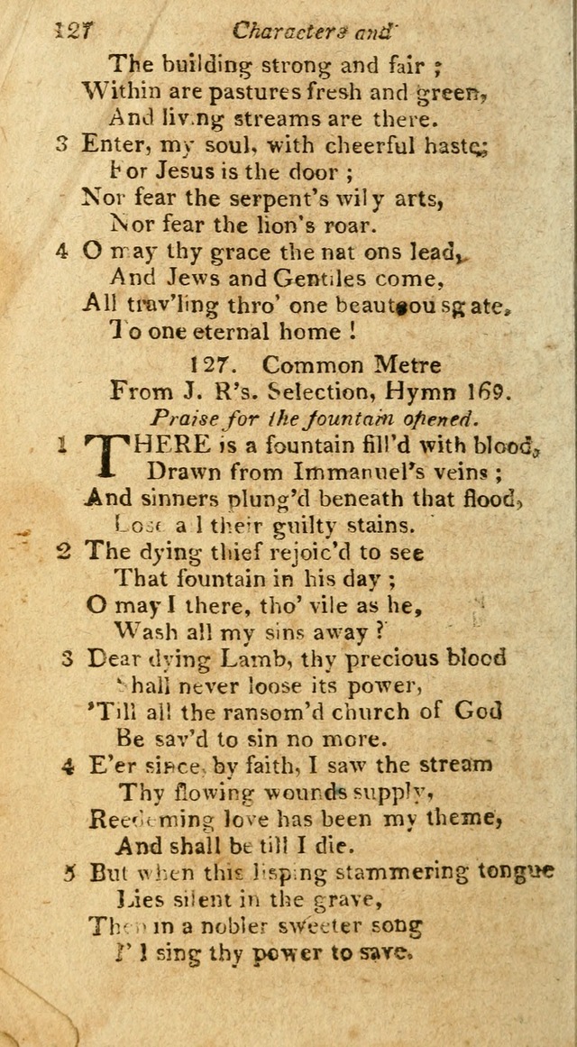 A Selection of Hymns & Psalms: from the most approved authors: principally from Watts & Rippon: together with originals page 128