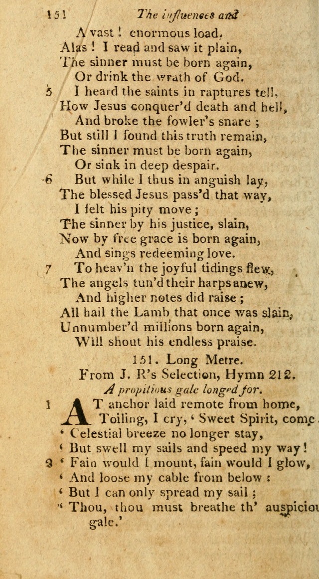 A Selection of Hymns & Psalms: from the most approved authors: principally from Watts & Rippon: together with originals page 150