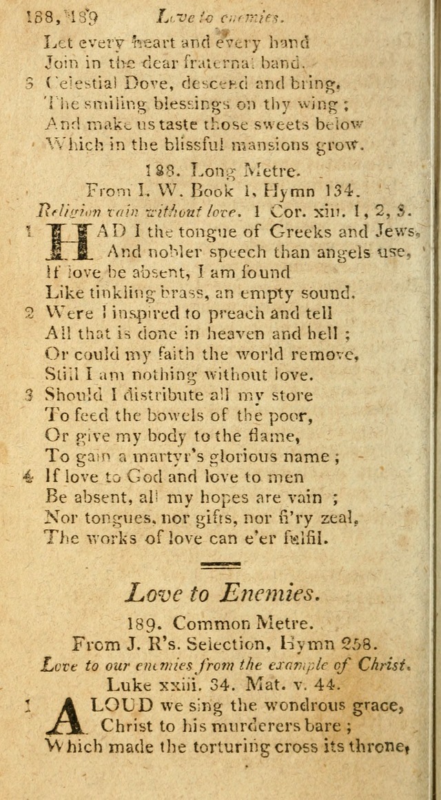 A Selection of Hymns & Psalms: from the most approved authors: principally from Watts & Rippon: together with originals page 178