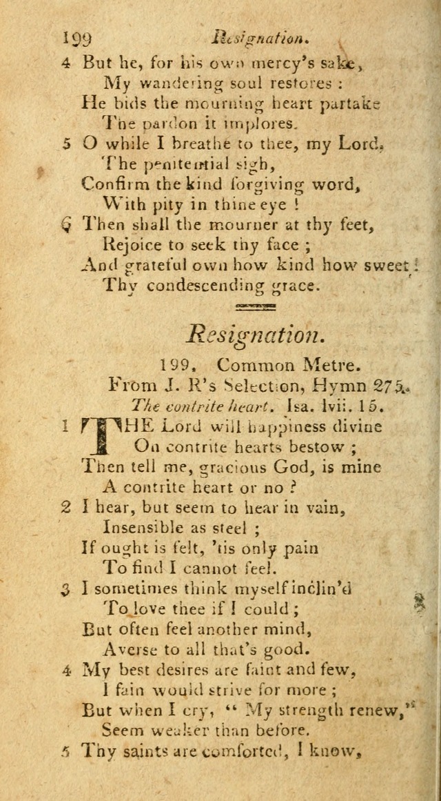 A Selection of Hymns & Psalms: from the most approved authors: principally from Watts & Rippon: together with originals page 186