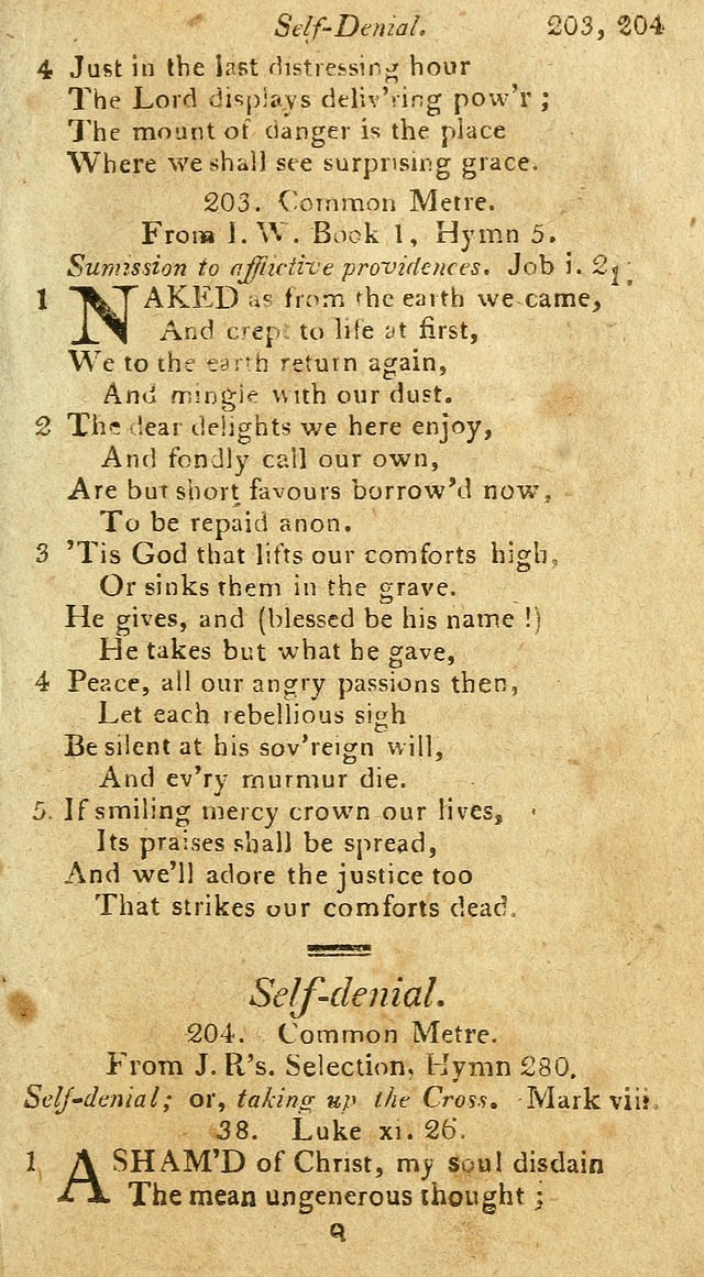 A Selection of Hymns & Psalms: from the most approved authors: principally from Watts & Rippon: together with originals page 189