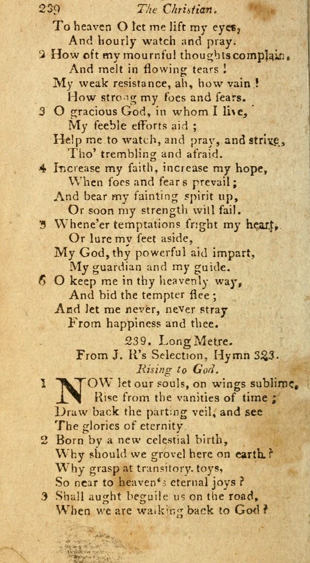 A Selection of Hymns & Psalms: from the most approved authors: principally from Watts & Rippon: together with originals page 222