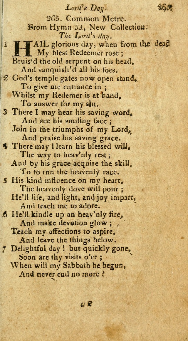 A Selection of Hymns & Psalms: from the most approved authors: principally from Watts & Rippon: together with originals page 241