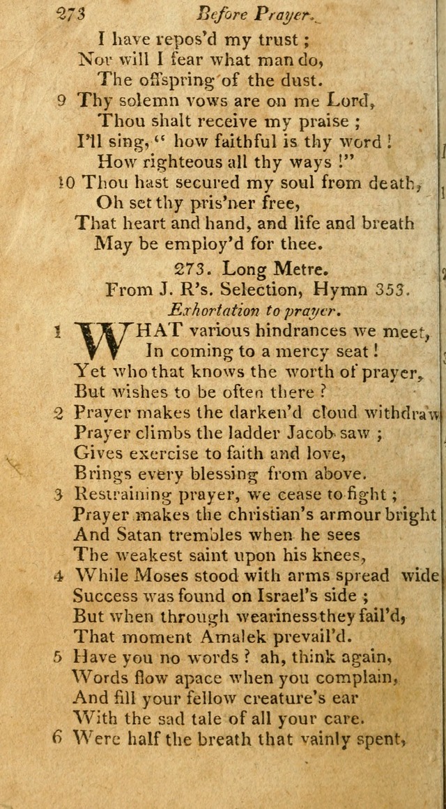 A Selection of Hymns & Psalms: from the most approved authors: principally from Watts & Rippon: together with originals page 248