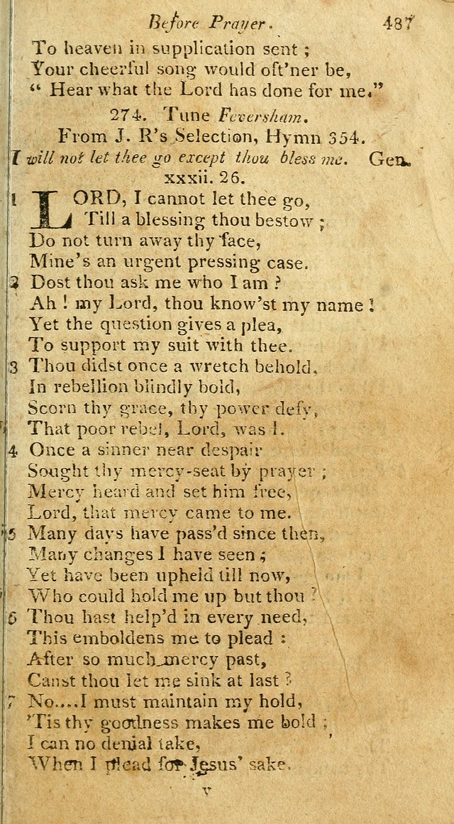 A Selection of Hymns & Psalms: from the most approved authors: principally from Watts & Rippon: together with originals page 249