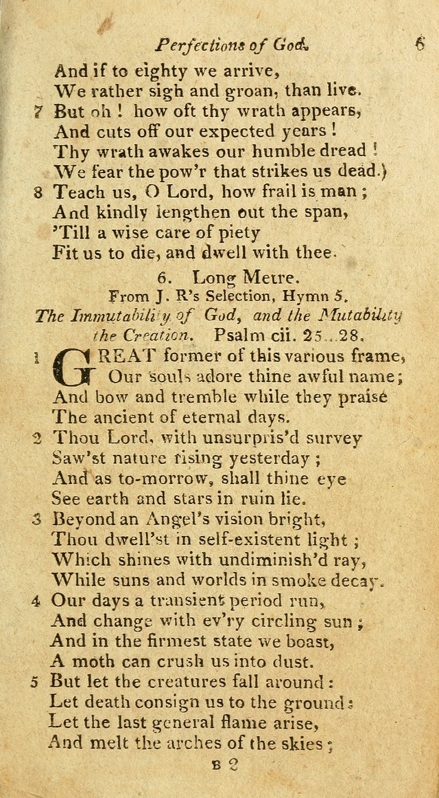 A Selection of Hymns & Psalms: from the most approved authors: principally from Watts & Rippon: together with originals page 25