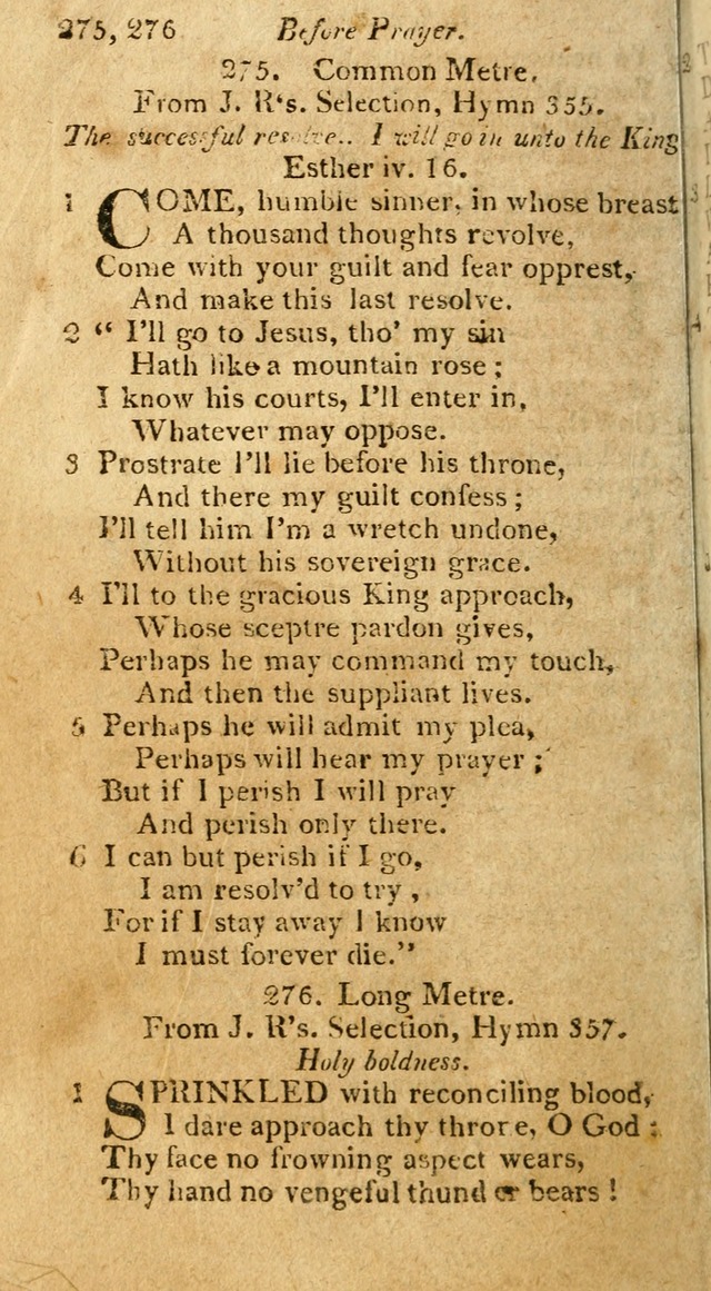 A Selection of Hymns & Psalms: from the most approved authors: principally from Watts & Rippon: together with originals page 250