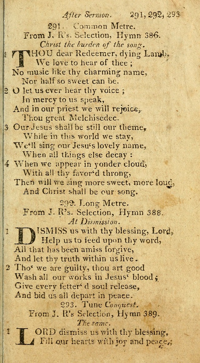 A Selection of Hymns & Psalms: from the most approved authors: principally from Watts & Rippon: together with originals page 259