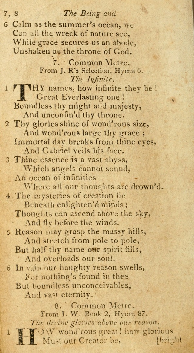 A Selection of Hymns & Psalms: from the most approved authors: principally from Watts & Rippon: together with originals page 26