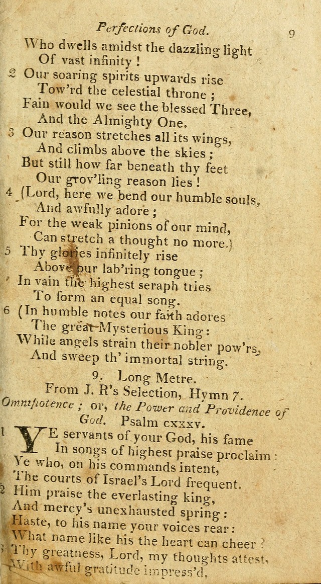 A Selection of Hymns & Psalms: from the most approved authors: principally from Watts & Rippon: together with originals page 27