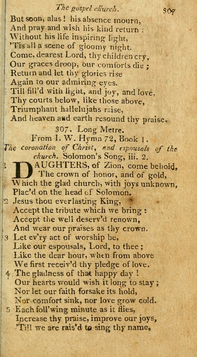 A Selection of Hymns & Psalms: from the most approved authors: principally from Watts & Rippon: together with originals page 271