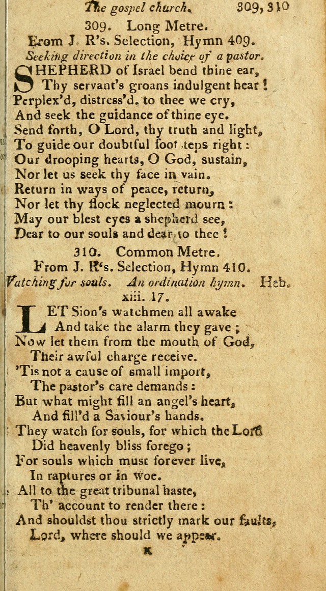 A Selection of Hymns & Psalms: from the most approved authors: principally from Watts & Rippon: together with originals page 273