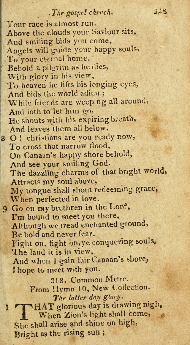 A Selection of Hymns & Psalms: from the most approved authors: principally from Watts & Rippon: together with originals page 281