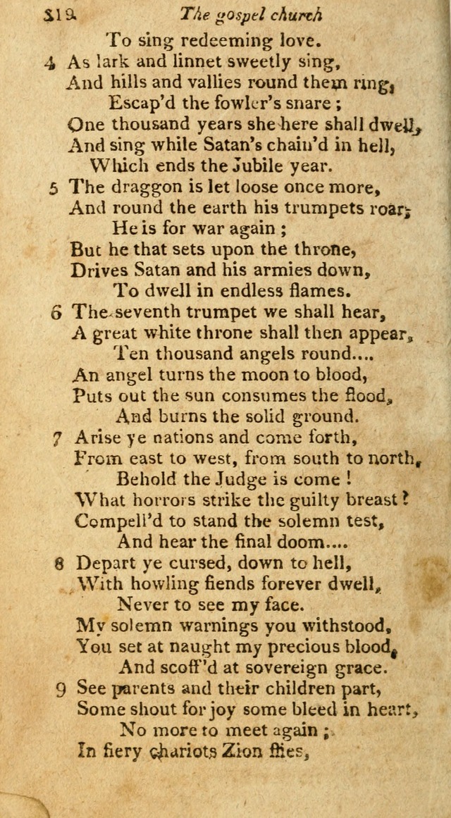 A Selection of Hymns & Psalms: from the most approved authors: principally from Watts & Rippon: together with originals page 284