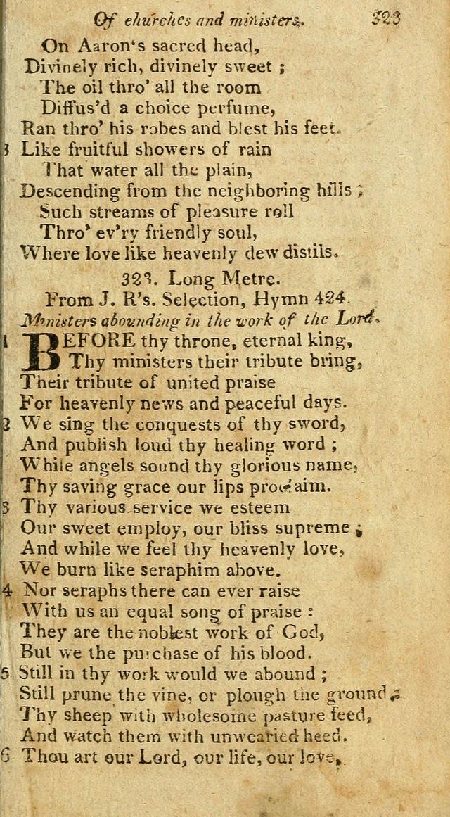 A Selection of Hymns & Psalms: from the most approved authors: principally from Watts & Rippon: together with originals page 287