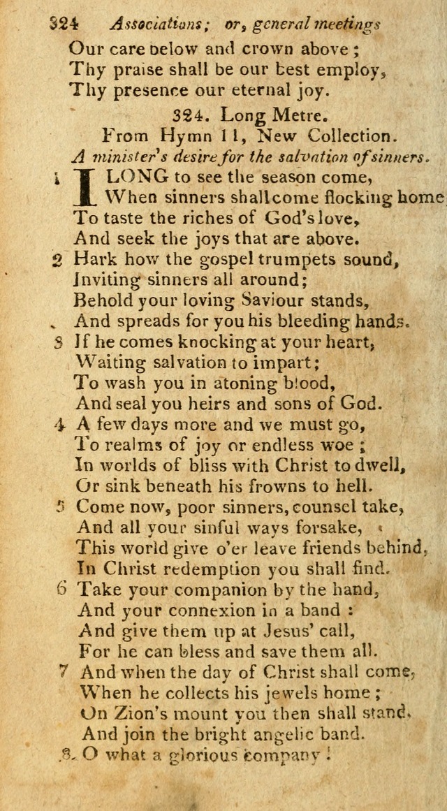 A Selection of Hymns & Psalms: from the most approved authors: principally from Watts & Rippon: together with originals page 288