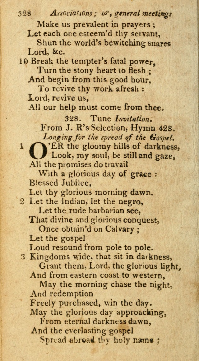 A Selection of Hymns & Psalms: from the most approved authors: principally from Watts & Rippon: together with originals page 292