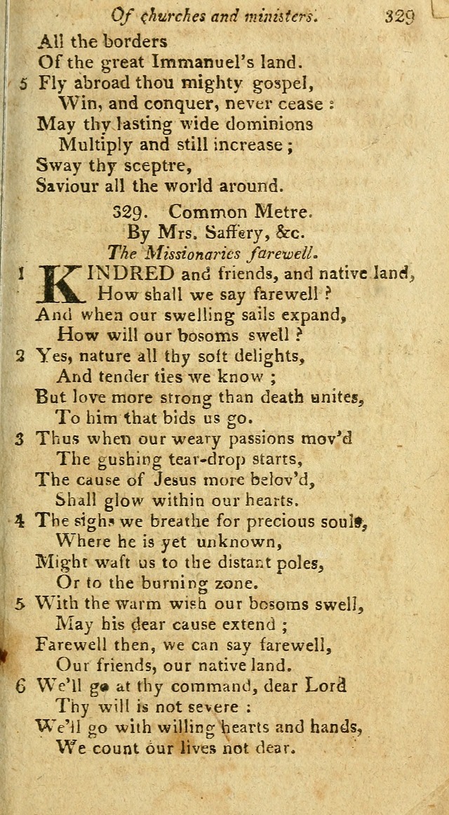 A Selection of Hymns & Psalms: from the most approved authors: principally from Watts & Rippon: together with originals page 293