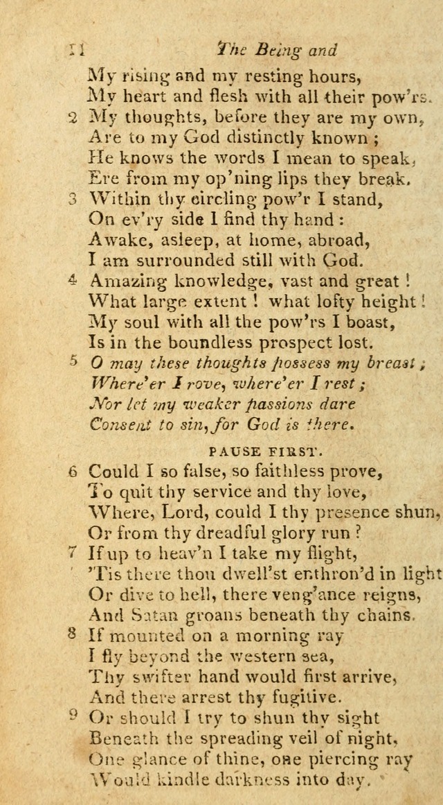 A Selection of Hymns & Psalms: from the most approved authors: principally from Watts & Rippon: together with originals page 30