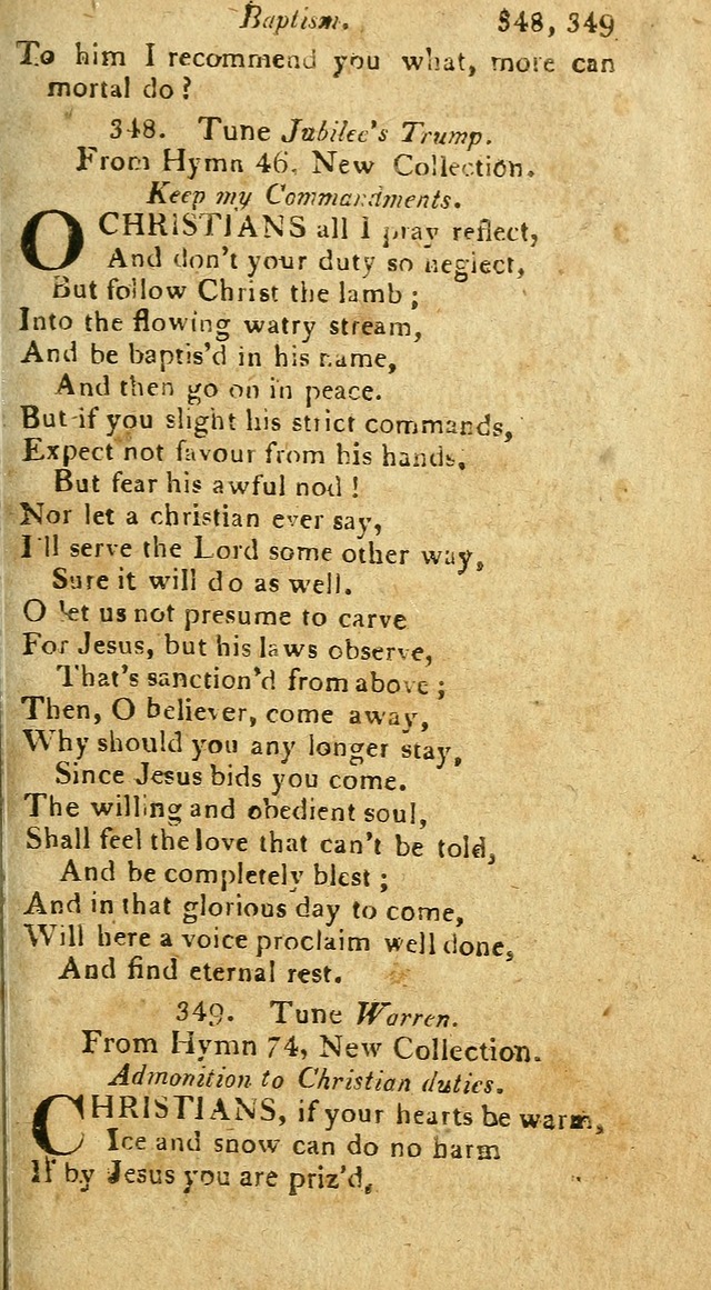 A Selection of Hymns & Psalms: from the most approved authors: principally from Watts & Rippon: together with originals page 307