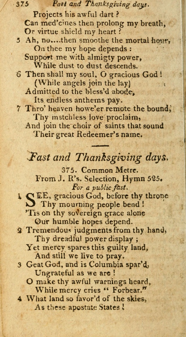 A Selection of Hymns & Psalms: from the most approved authors: principally from Watts & Rippon: together with originals page 330