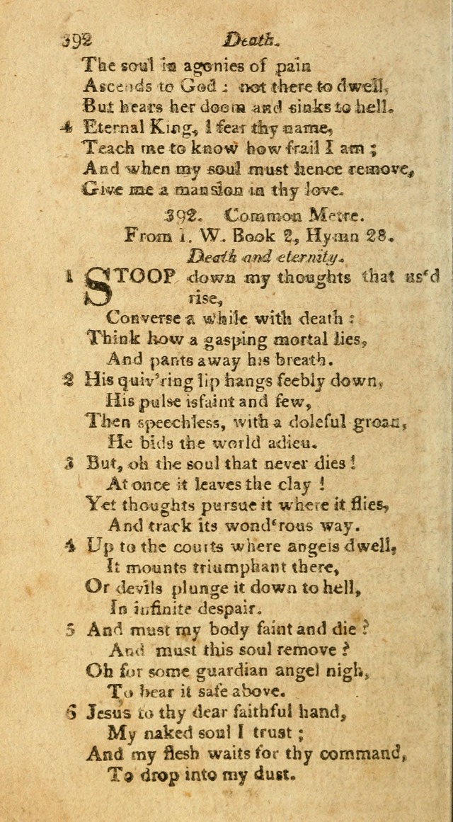 A Selection of Hymns & Psalms: from the most approved authors: principally from Watts & Rippon: together with originals page 344