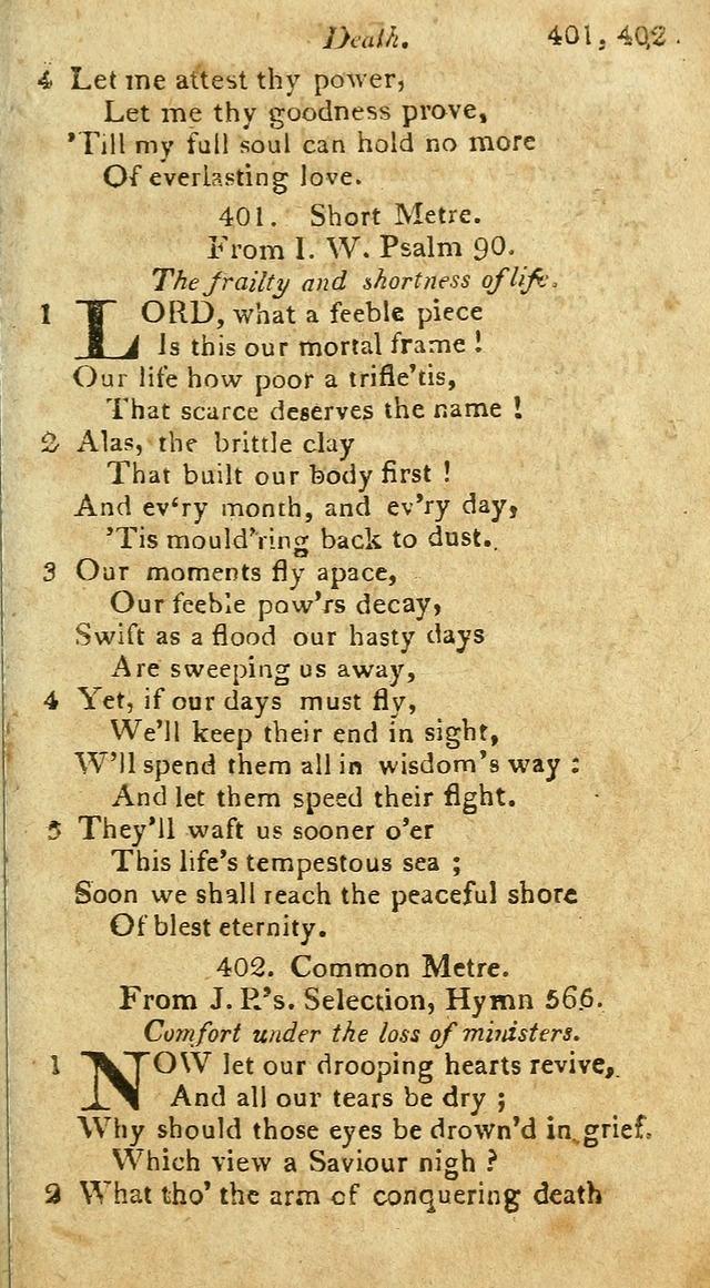 A Selection of Hymns & Psalms: from the most approved authors: principally from Watts & Rippon: together with originals page 351