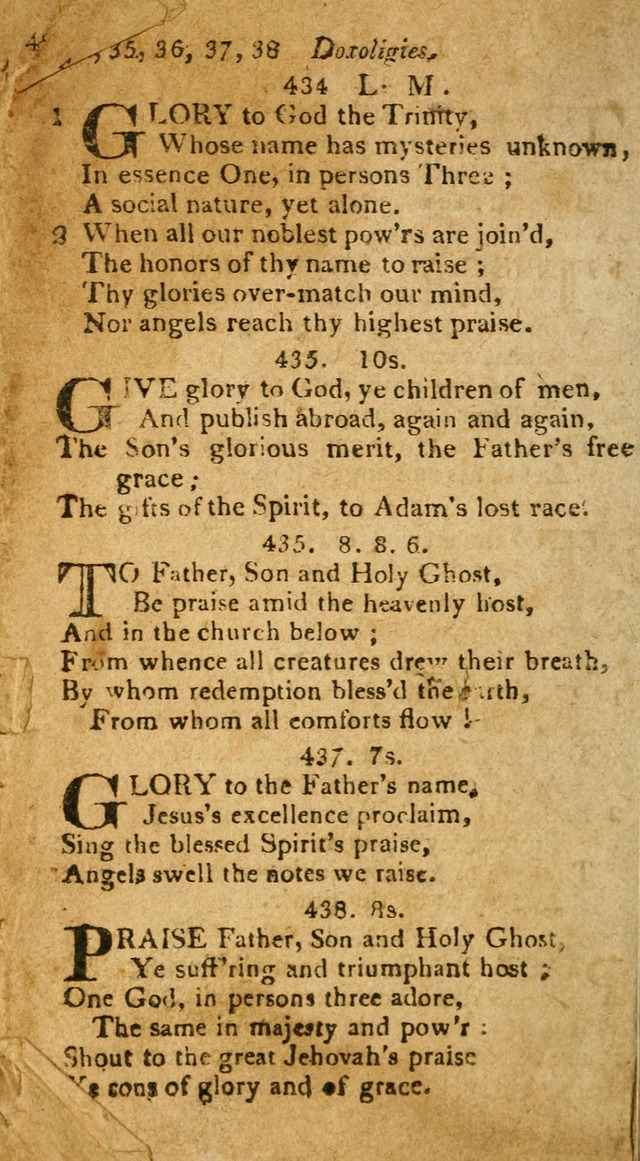 A Selection of Hymns & Psalms: from the most approved authors: principally from Watts & Rippon: together with originals page 374