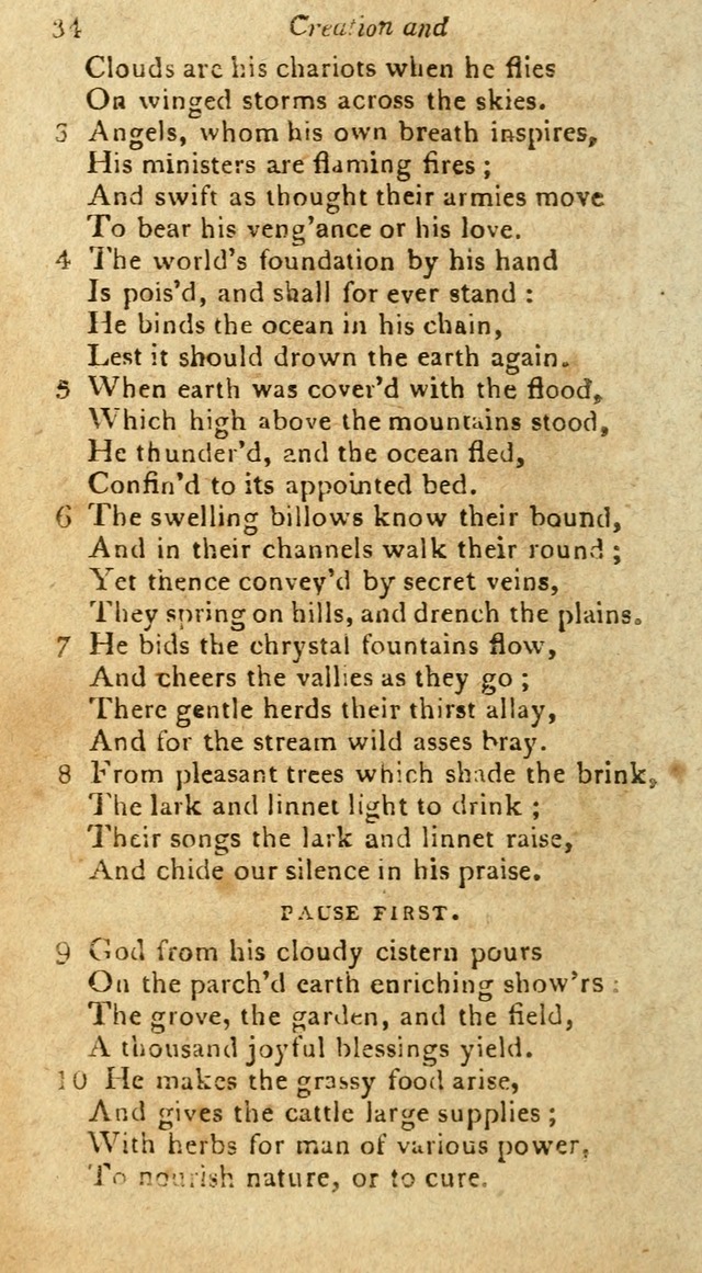 A Selection of Hymns & Psalms: from the most approved authors: principally from Watts & Rippon: together with originals page 50