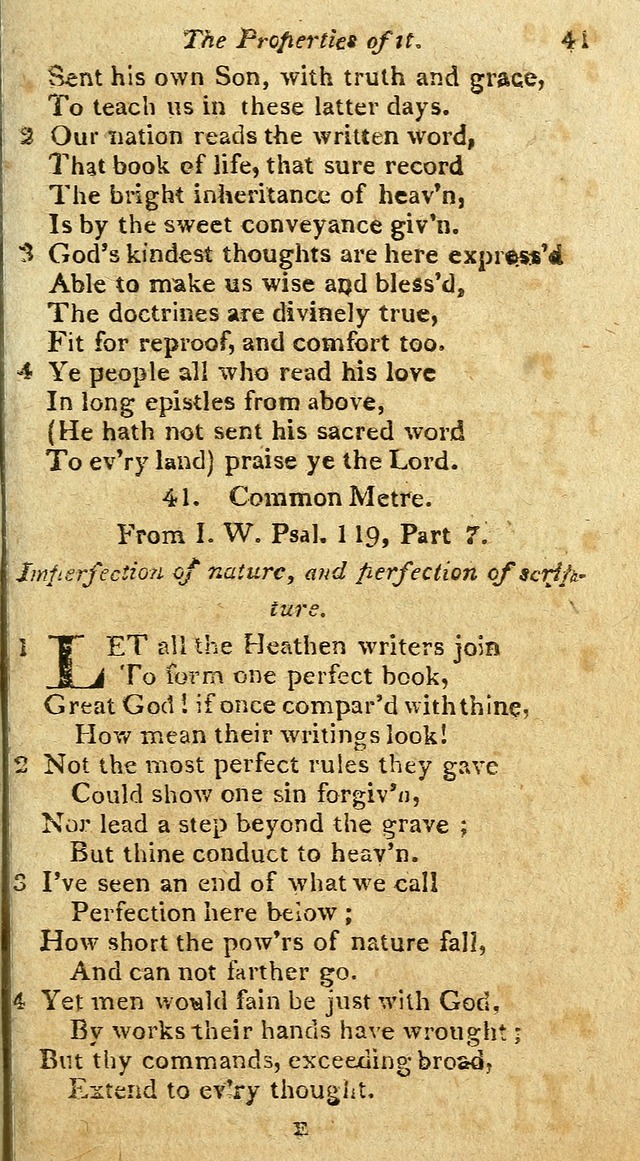 A Selection of Hymns & Psalms: from the most approved authors: principally from Watts & Rippon: together with originals page 57