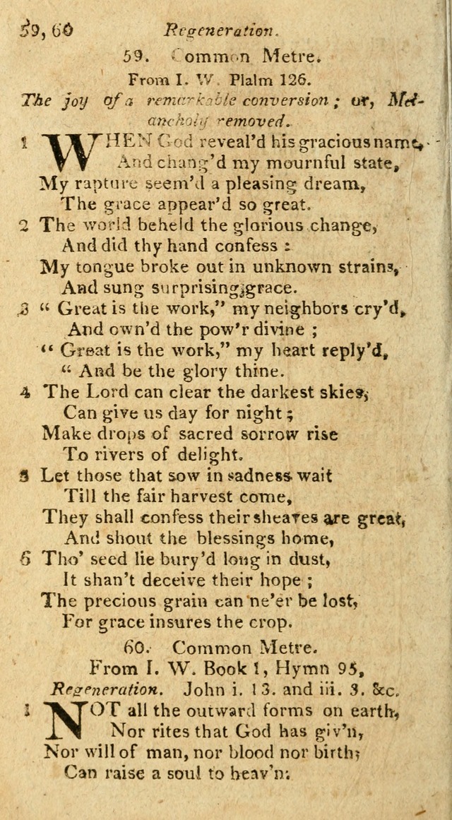 A Selection of Hymns & Psalms: from the most approved authors: principally from Watts & Rippon: together with originals page 72